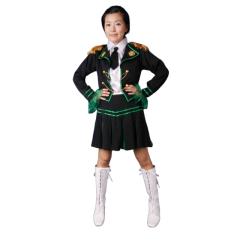 응원복 응원단장 치어리더 -여 그린