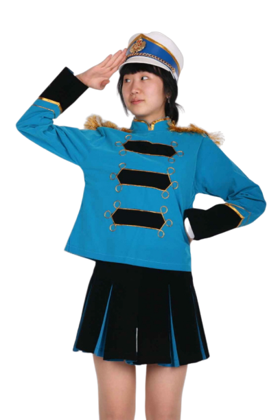 고적대 치어리더 응원복 여- 블루