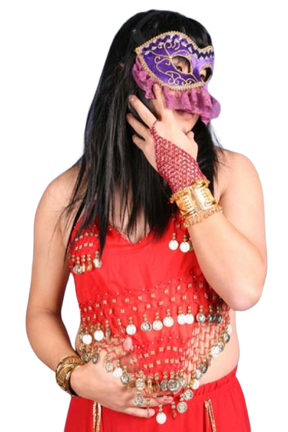 여장 밸리댄스-레드