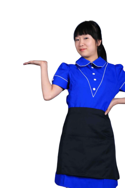 웨이터-여 파랑