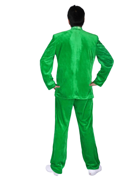 형님.건달-녹색정장