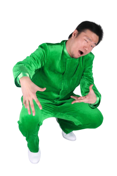 형님.건달-녹색정장