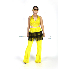 복고 반짝여인-옐로우탑