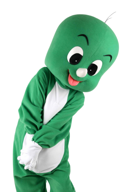 녹색공룡탈인형