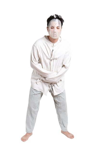 정신병원 환자 (압박복)