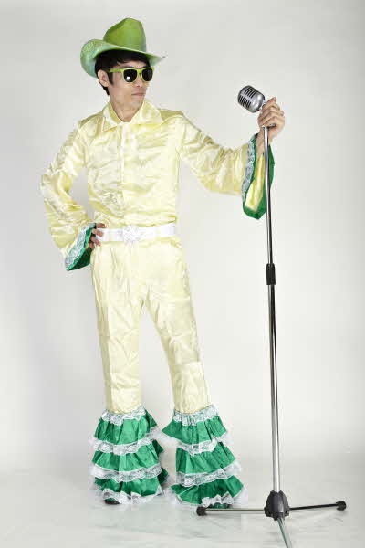 맘마미아 의상-남 밀크색