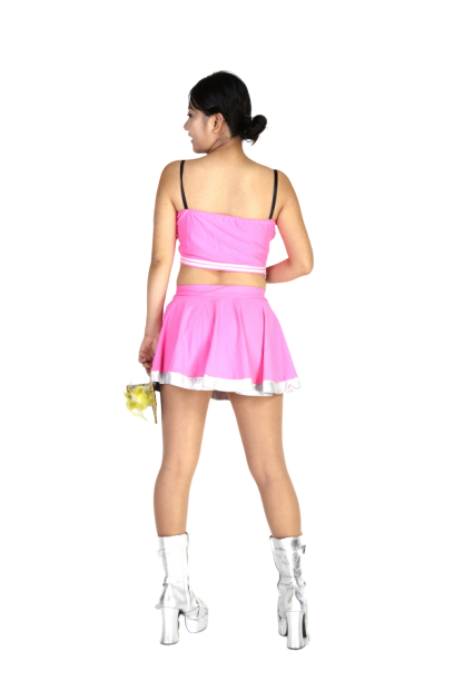 핑크 치어리더의상3