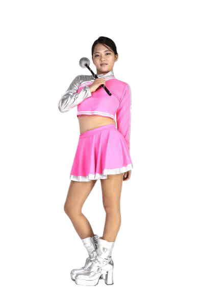 핑크 치어리더의상