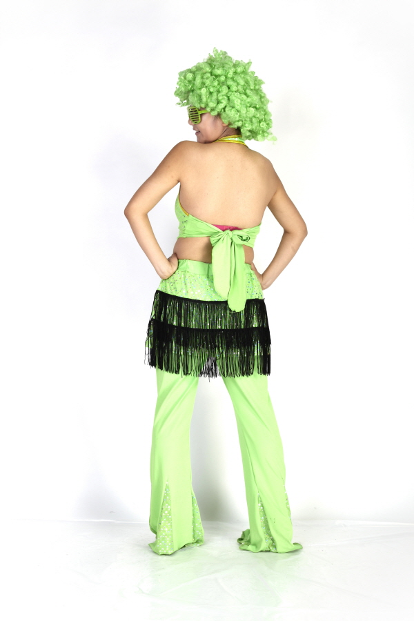 복고 반짝여인-그린탑