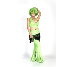 복고 반짝여인-그린탑