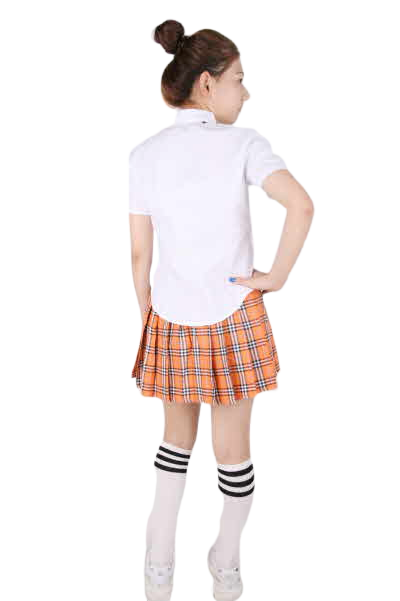 교복 하복-오렌지