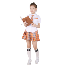 교복 하복-오렌지