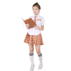 교복 하복-오렌지