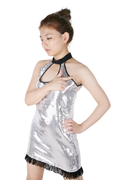 실버 사이버댄스 의상