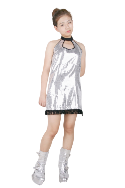 실버 사이버댄스 의상