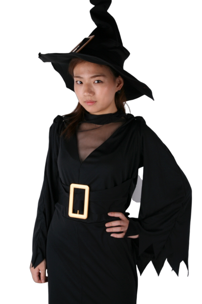 블랙 고딕 마녀-롱