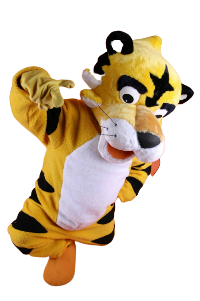 기운센 호랑이 탈인형