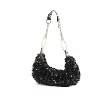 스팽글 백-블랙