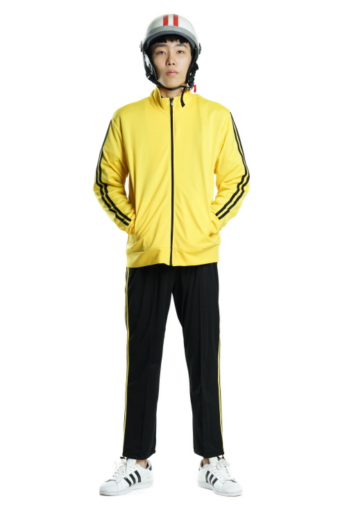 트레이닝복(검정/노랑)-츄리닝