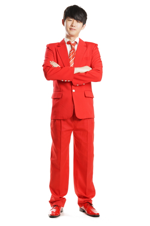 빨강 정장