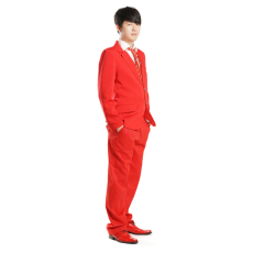 빨강 정장