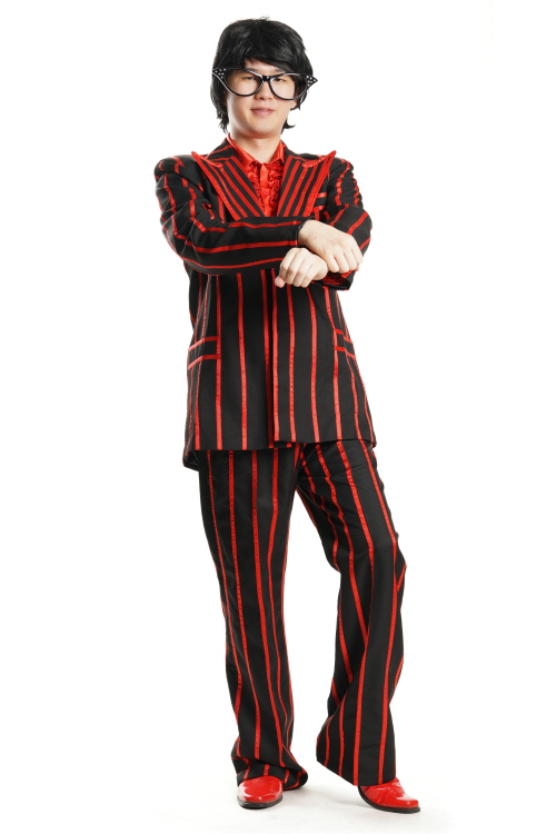 복고 나이트 댄스 - 레드