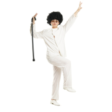 복고 댄스복-화이트