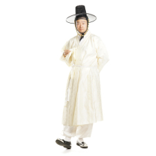 양반도포-아이보리