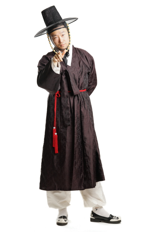 양반도포-밤색1