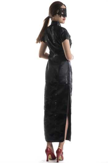 치파오 롱-블랙