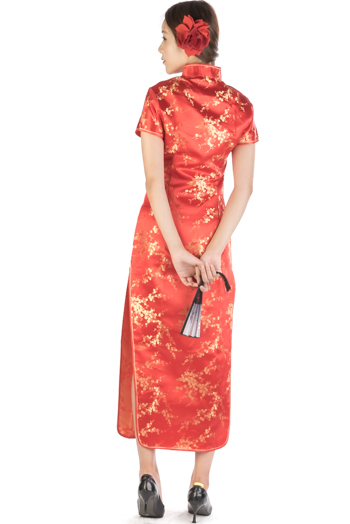 치파오 롱-레드