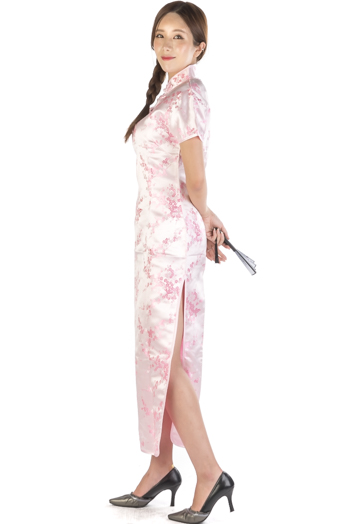 치파오 롱-핑크