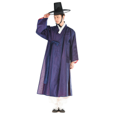 양반도포-남색