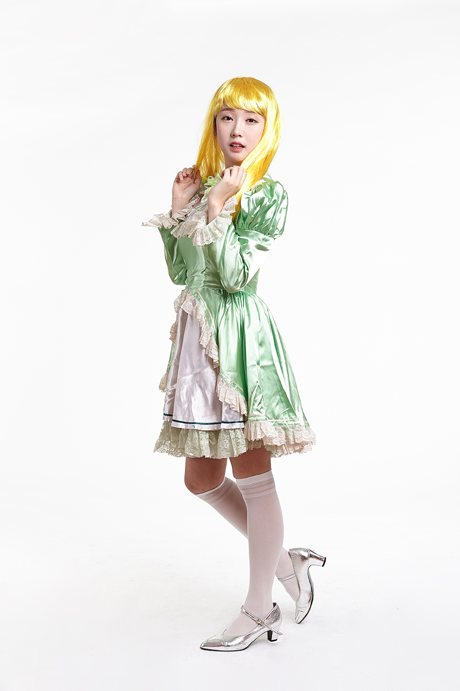 큐트 고딕 메이드(그린)