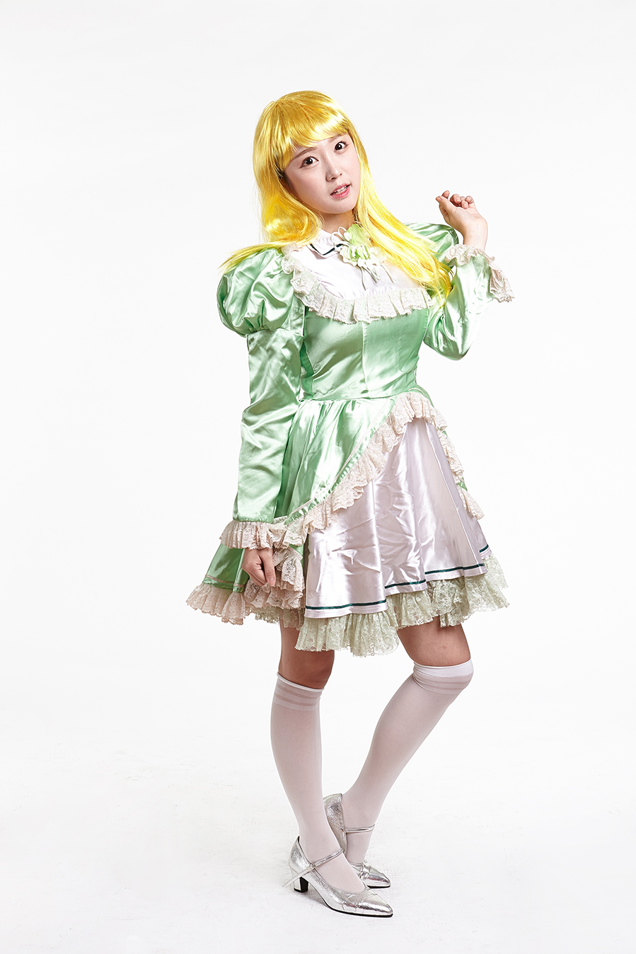 큐트 고딕 메이드(그린)