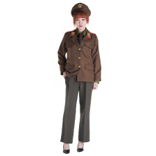 북한-여 장교복