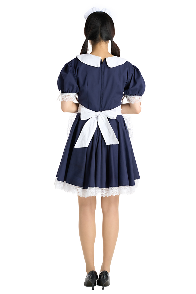 메이드복-다크블루