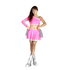 핑크 치어리더의상2