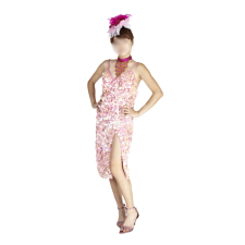 스팽글 핑크원피스